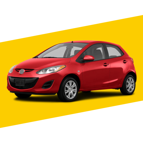 Film Auto Film Teinte Voiture Rennes MAZDA 2 5P 2007 2014